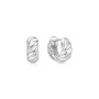 Ania Haie Bold Texture Small Ohrringe Silber E063-06H