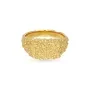 Jane Kønig Organic Signet Ring Silber Vergoldet EBOSR-XJK23-G