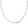 Karl Lagerfeld Pearl Halskette Rostfreier Stahl KLAYR03