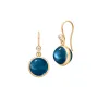 Julie Sandlau Prime Sapphire Blue Ohrringe Silber Vergoldet HKS181GDSACRCZ