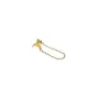 Jane Kønig Single Half Moon NO. 2 Chain Stud Ohrring Single Edelstahl Vergoldet SHMS-AW26-SS-G