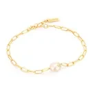 Ania Haie Pearl Power Armband Silber Vergoldet B043-03G