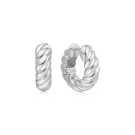 Ania Haie Bold Texture Ohrringe Silber E063-07H