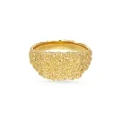 Jane Kønig Organic Signet Ring Silber Vergoldet EBOSR-XJK23-G