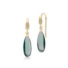 Julie Sandlau Fay Ohrringe Silber Vergoldet HKS845GDMDCRCZ