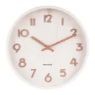 Karlsson Pure Bass Wanduhr KA5808WH