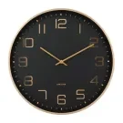 Karlsson Elegance Glow Wanduhr KA5973BK